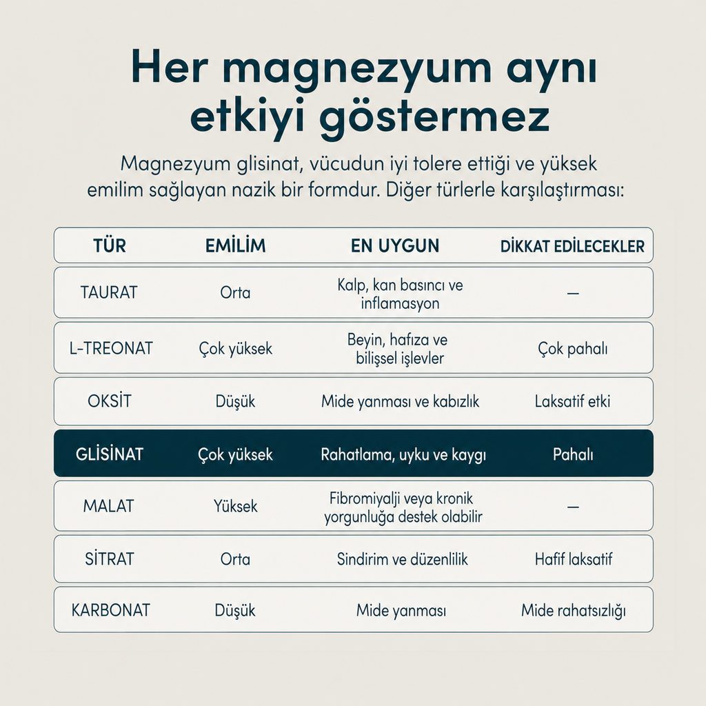 Magnezyum Glisinat İçecek Karışımı — 30 Gece (1 Kutu)